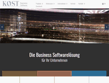 Tablet Screenshot of kost.at